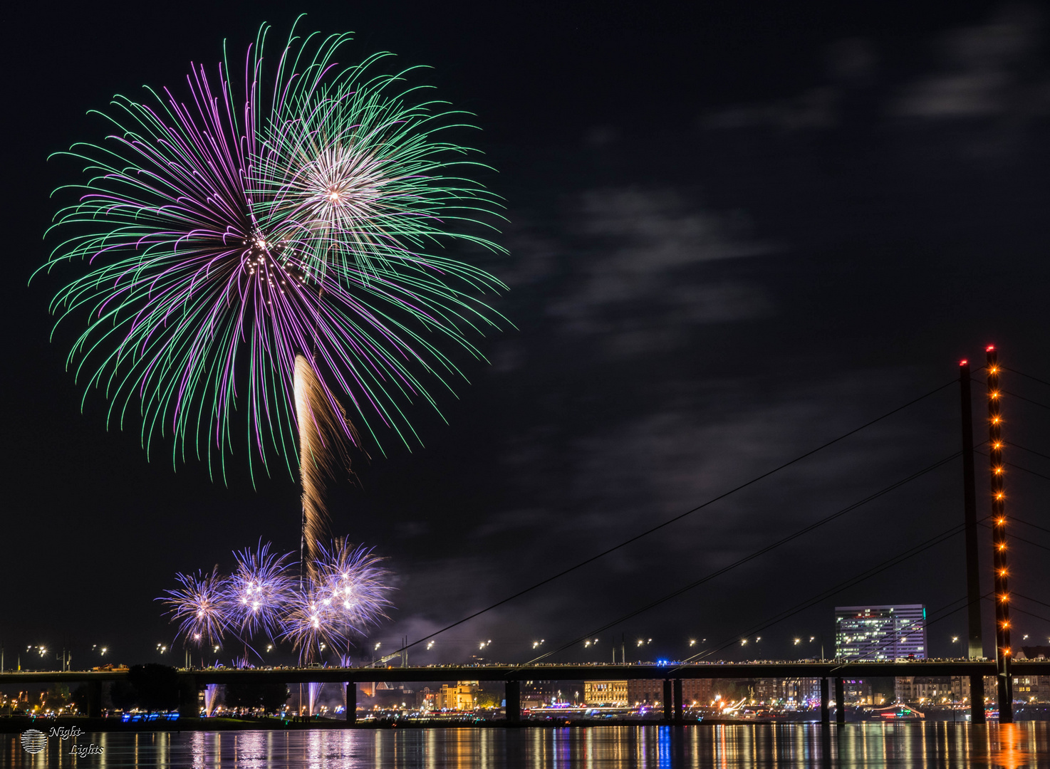 Feuerwerk, Japantag Düssledorf