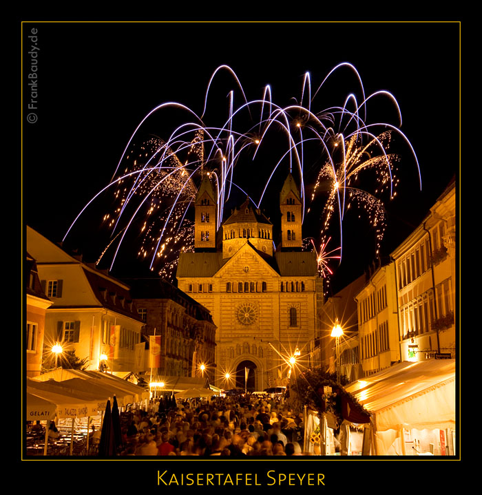 Feuerwerk Kaisertafel Speyer