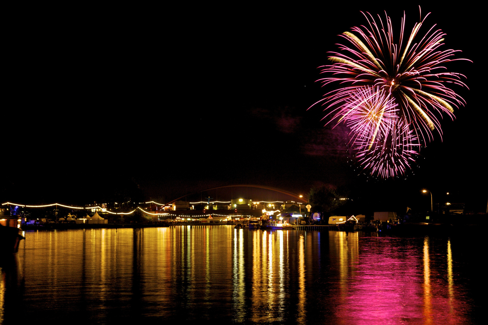 Feuerwerk Kanalfest Datteln 2011