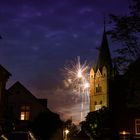 Feuerwerk - Kirche