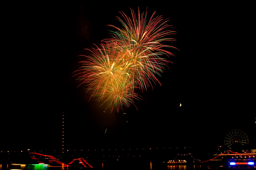 Feuerwerk Kirmes Düsseldorf III