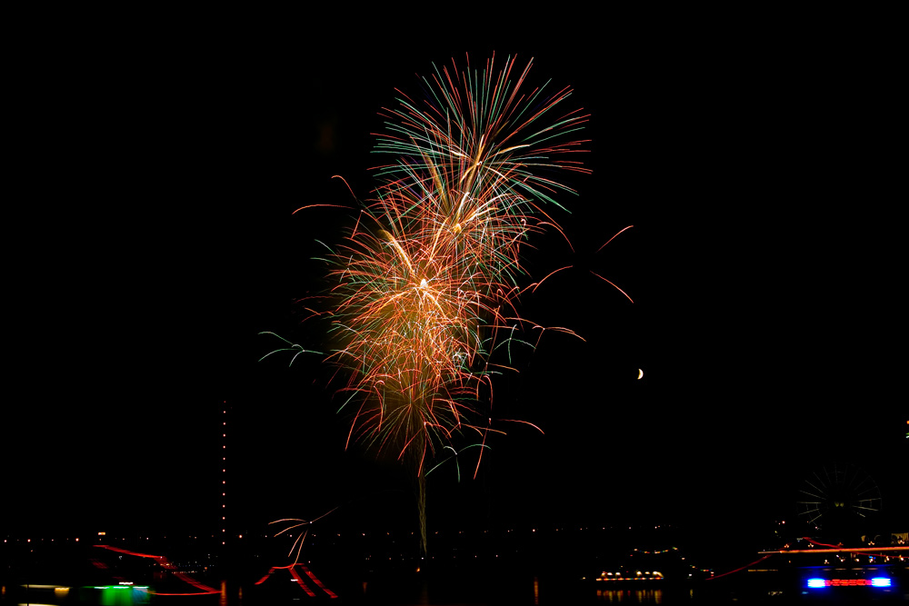 Feuerwerk Kirmes Düsseldorf IV