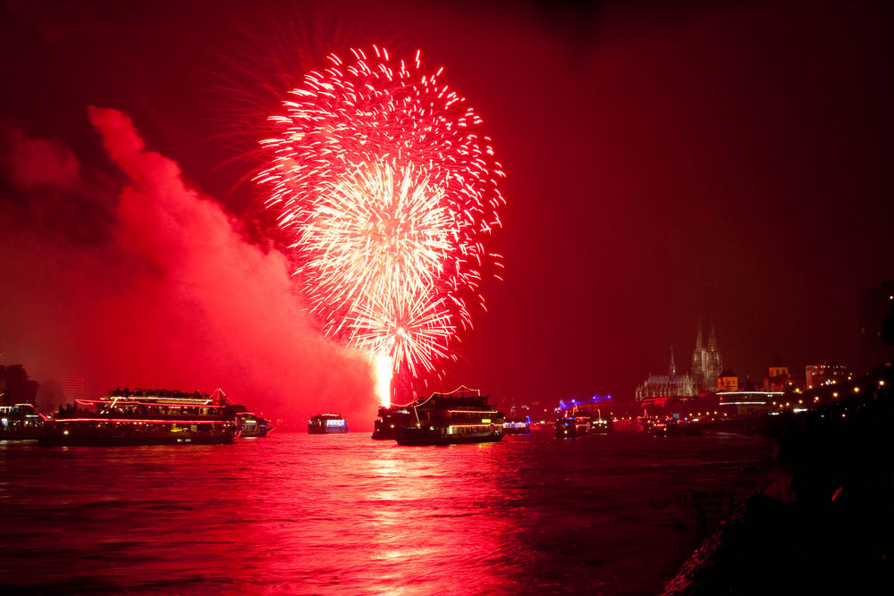 Feuerwerk - Kölner Lichter 2009