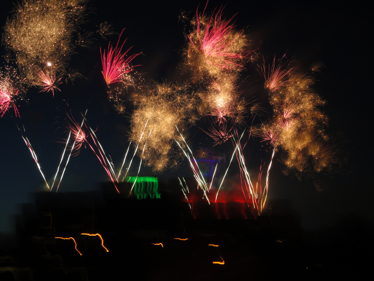 Feuerwerk Kölner Lichter 2010