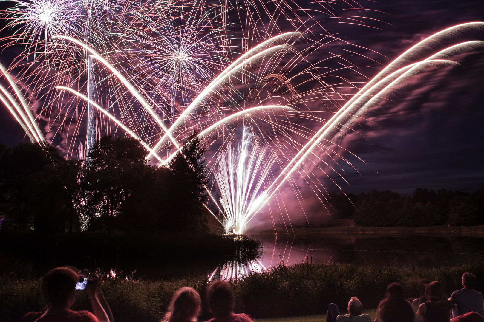 Feuerwerk kucken