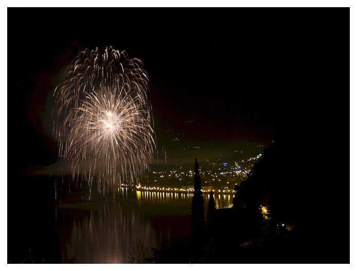 Feuerwerk Limone sul Garda