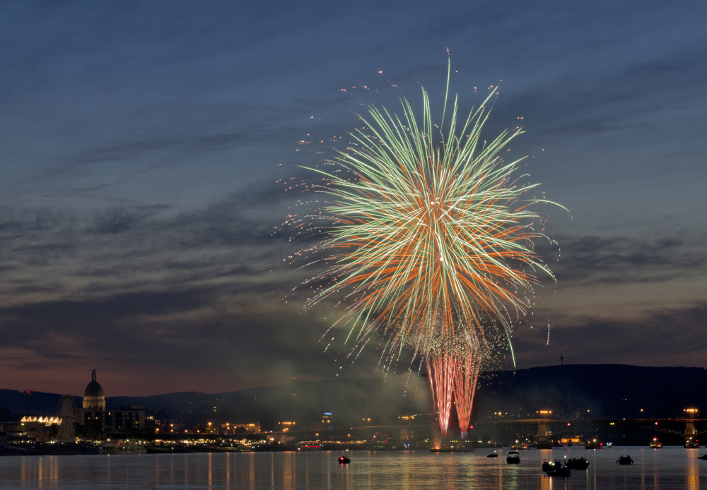 Feuerwerk - Mainzer Johannisnacht