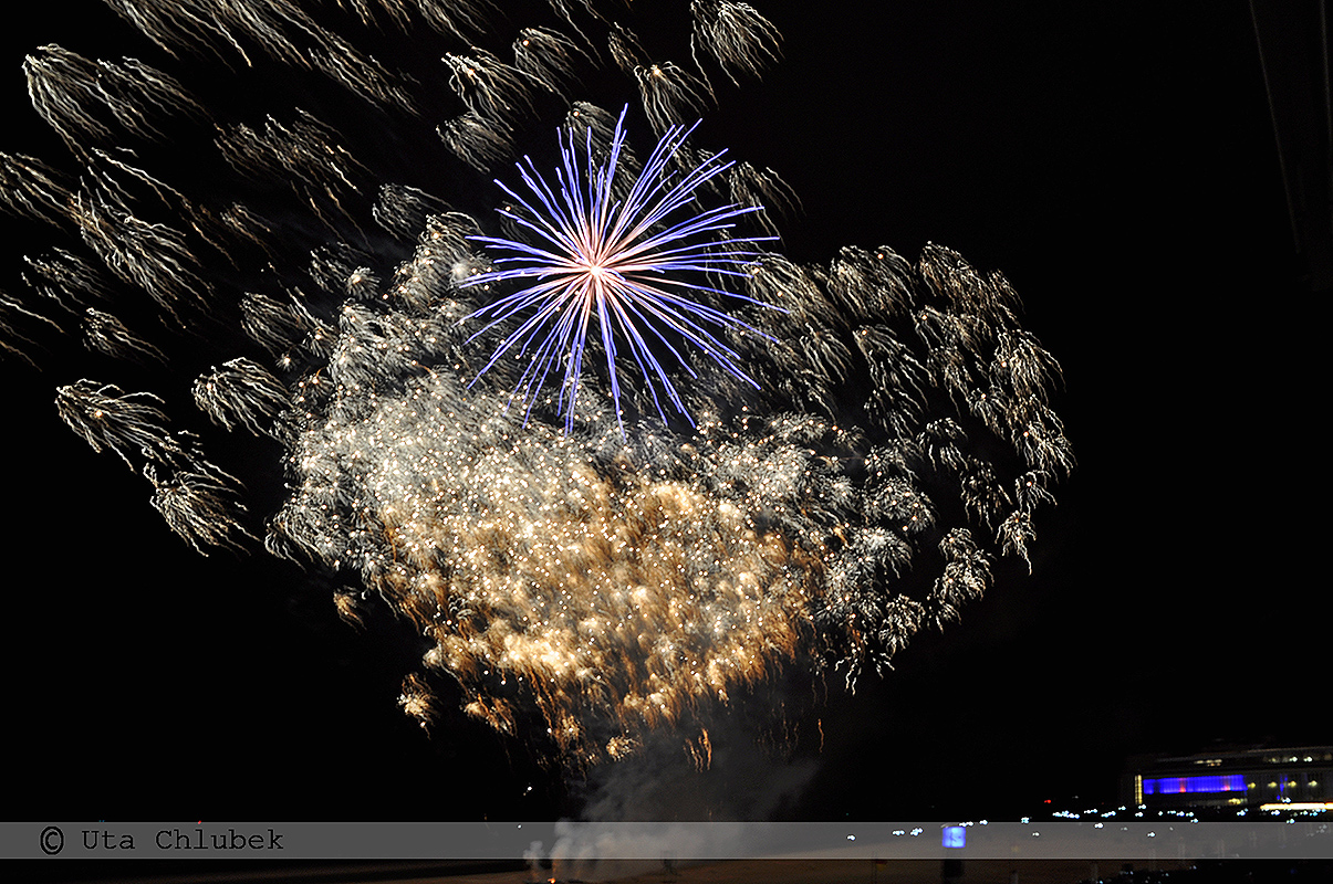 feuerwerk mit herz