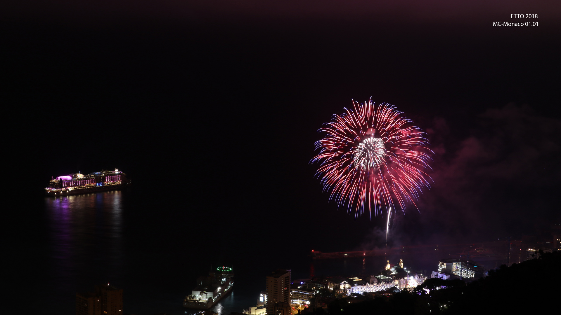 Feuerwerk Monaco