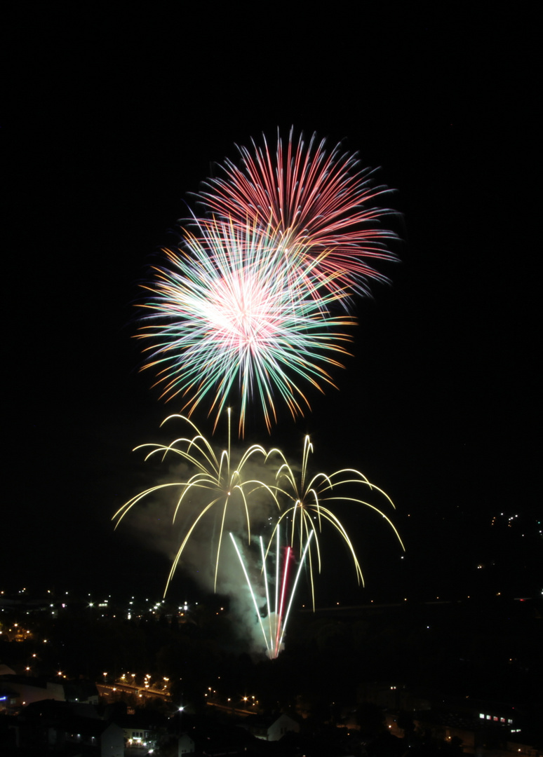 Feuerwerk Oktoberfest Merzig 2013