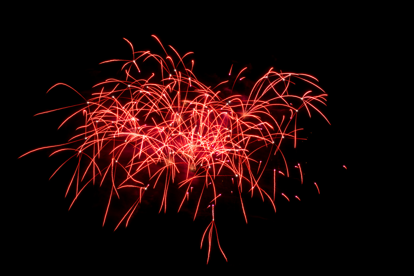 Feuerwerk "Rote Wand"