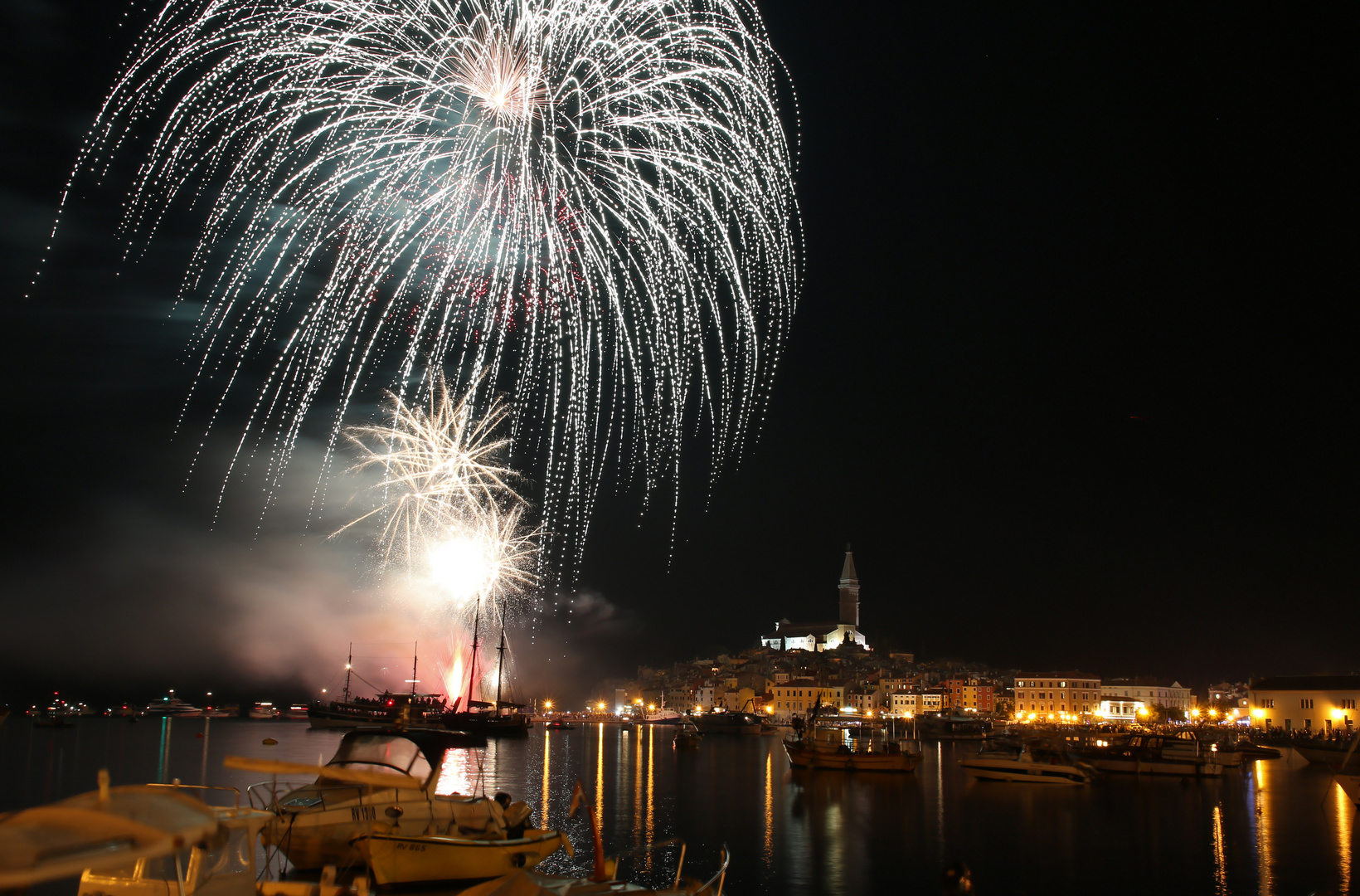 Feuerwerk Rovinj