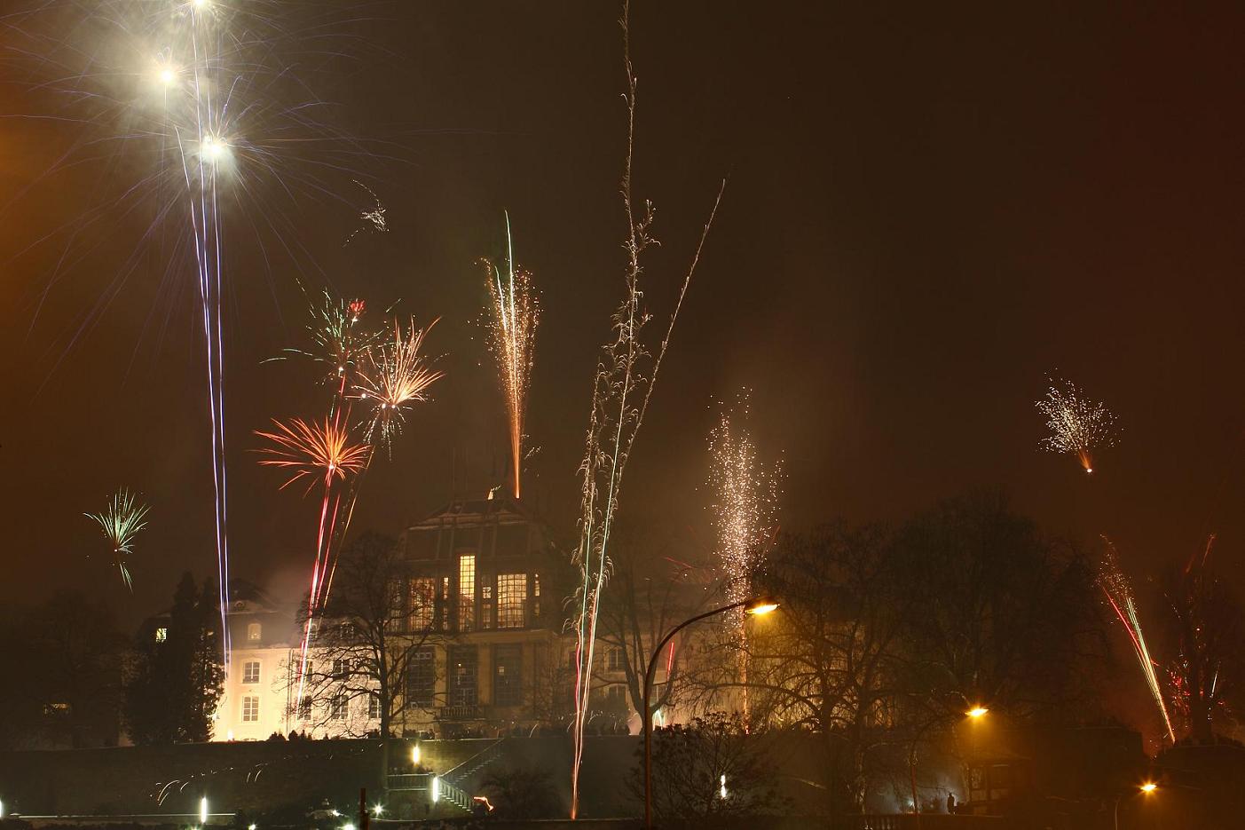 Feuerwerk Saarbrücken 31.12.2010