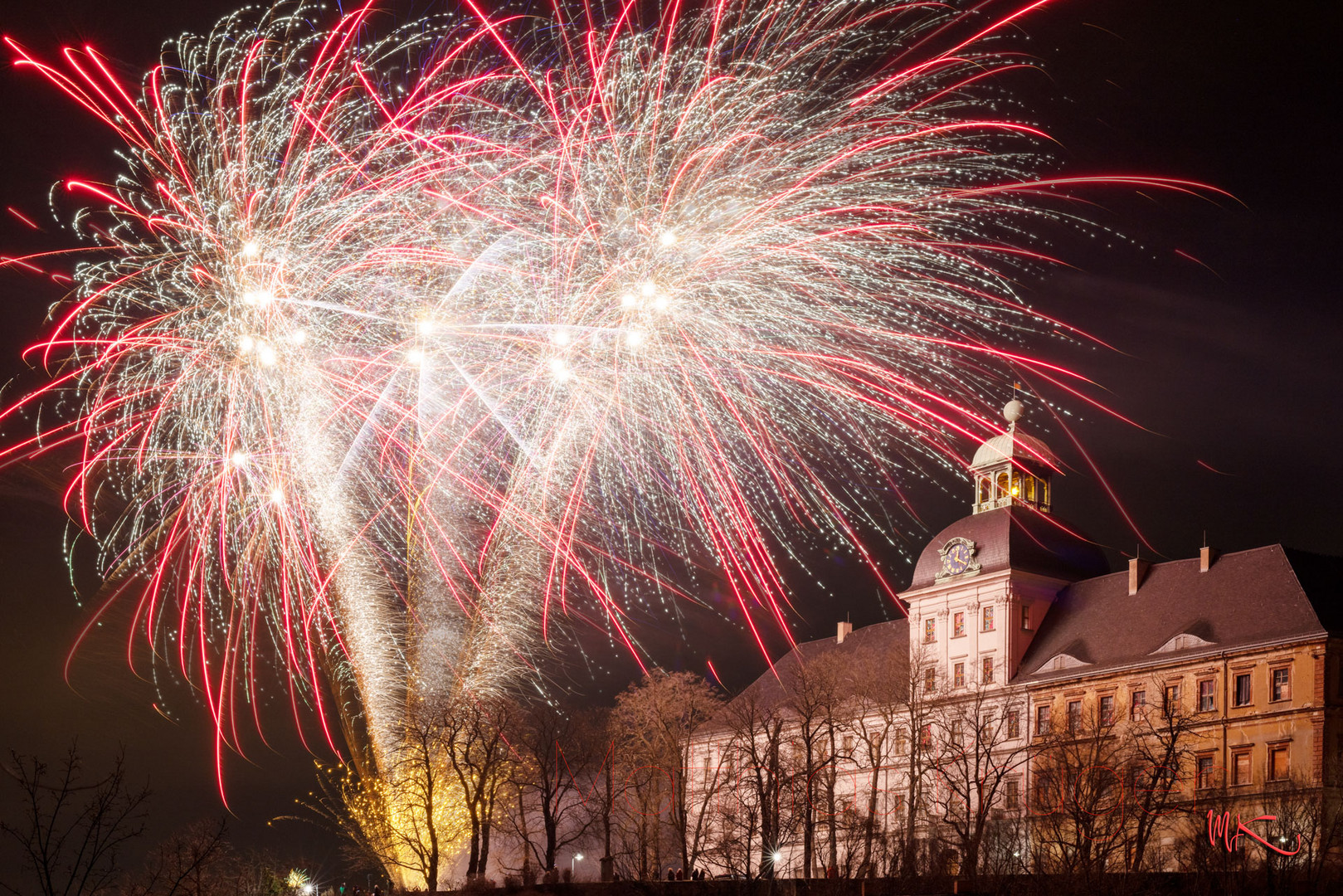 Feuerwerk Schloss Neu-Augustusburg 