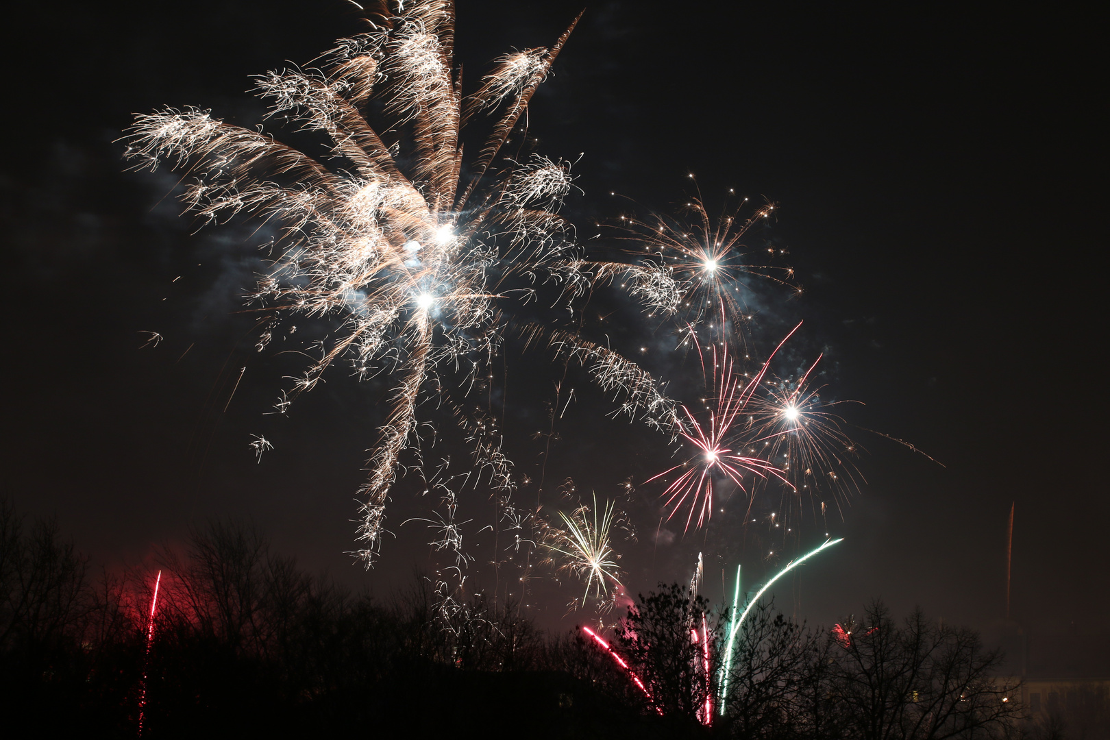 Feuerwerk Silvester 2014