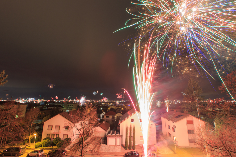 Feuerwerk Silvester 2018