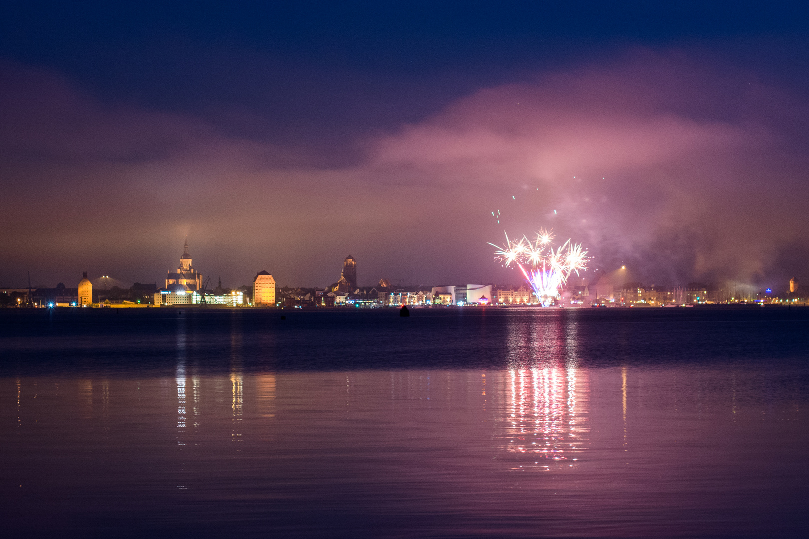 Feuerwerk Stralsund