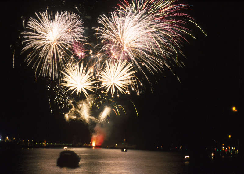 Feuerwerk Travemünder Woche 2001