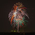 Feuerwerk über Bottrop