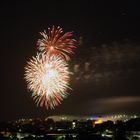 Feuerwerk über Breckerfeld