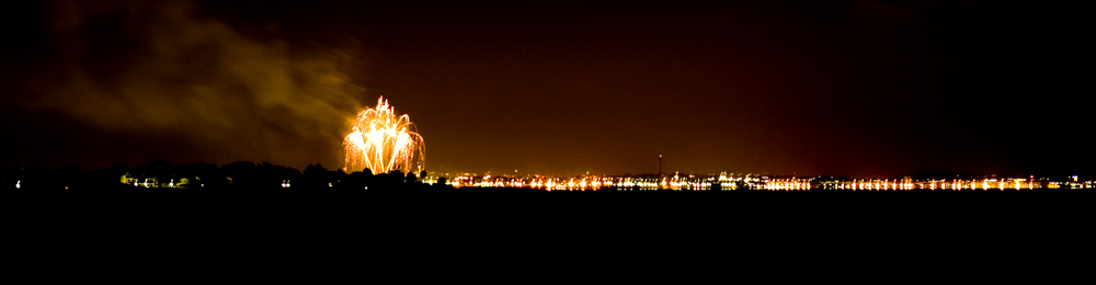 Feuerwerk über Cambrils