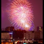 Feuerwerk über dem Dom