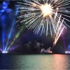 Feuerwerk über dem Plöner See