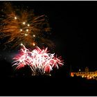 Feuerwerk über der Dauner Burg