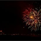 Feuerwerk über der Ostsee