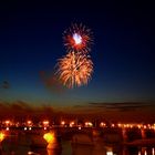 Feuerwerk über Dresden