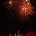 Feuerwerk über Dresden