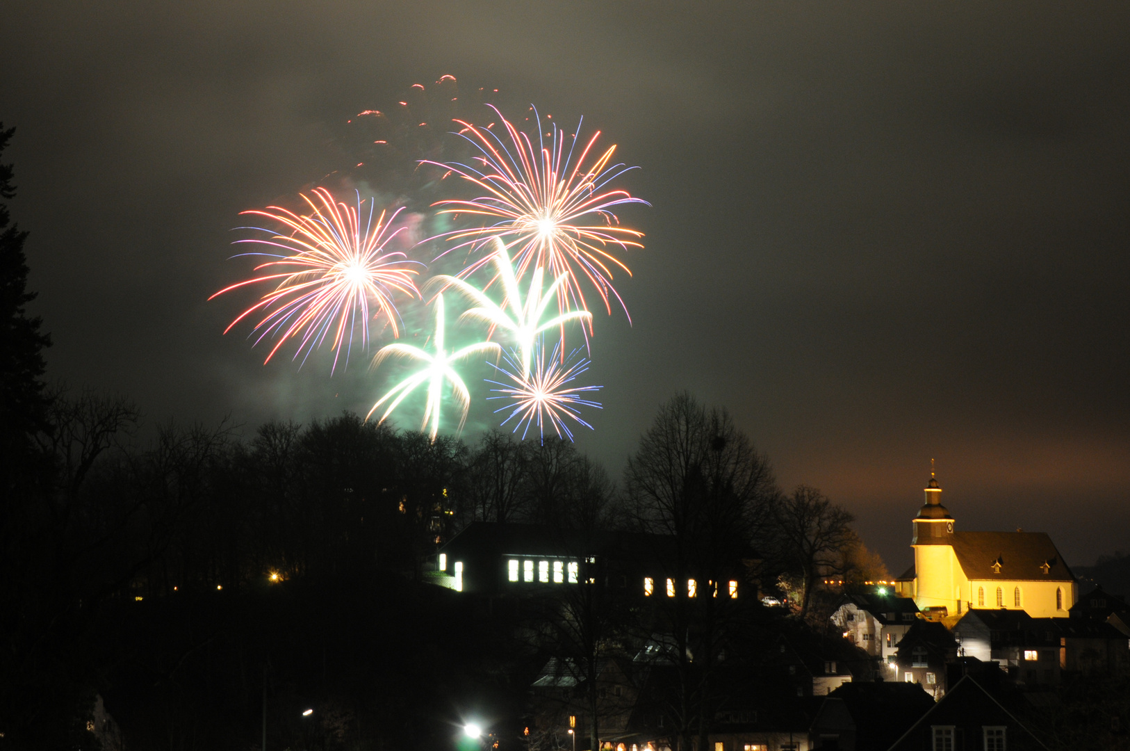 Feuerwerk über Freudenberg 1