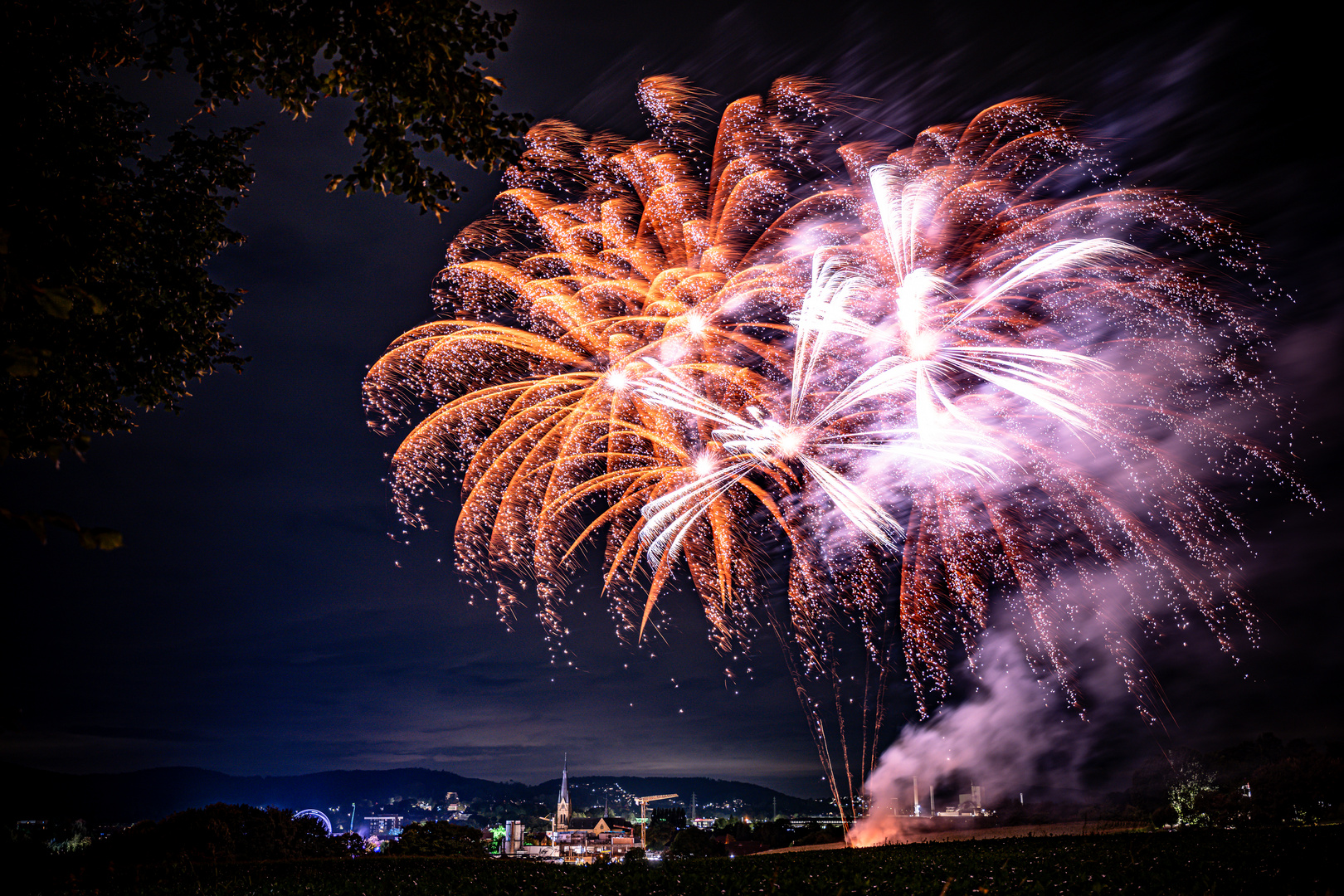 Feuerwerk über Georgsmarienhütte