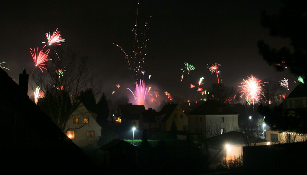 Feuerwerk über Gifhorn