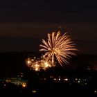 Feuerwerk über Hattingen