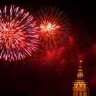 Feuerwerk über Heilbronn