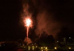 Feuerwerk über Kaarst