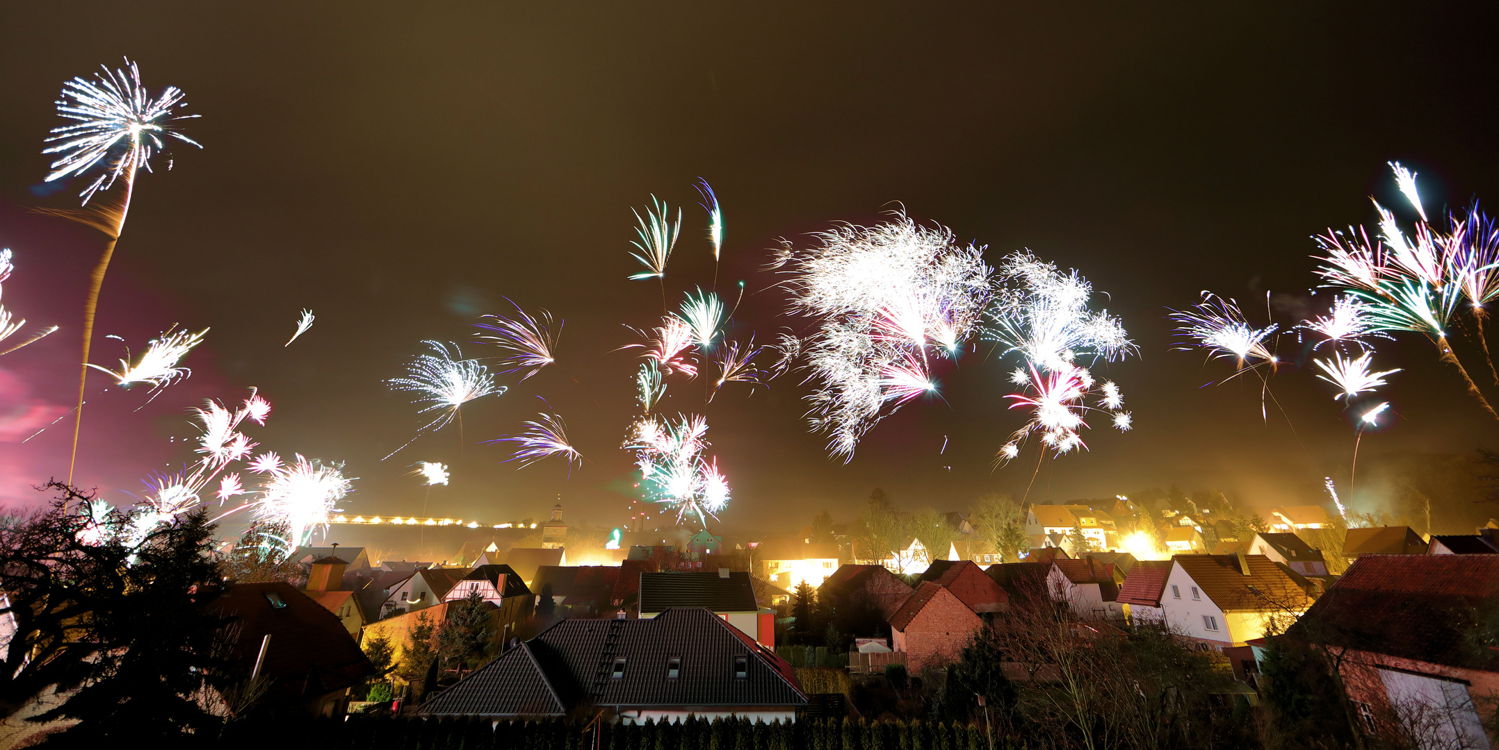 Feuerwerk über Kefferhausen