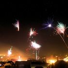 Feuerwerk über Kefferhausen Silvester 2016
