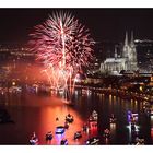 Feuerwerk über Köln