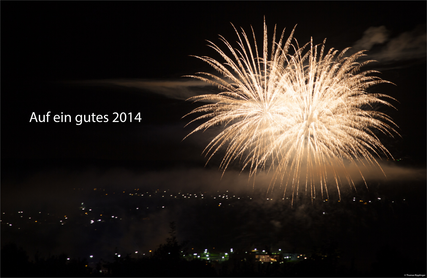 Feuerwerk über Merzig