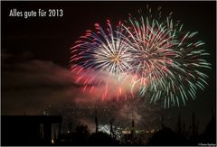 Feuerwerk über Merzig....