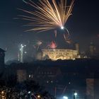 Feuerwerk über Nürnberg