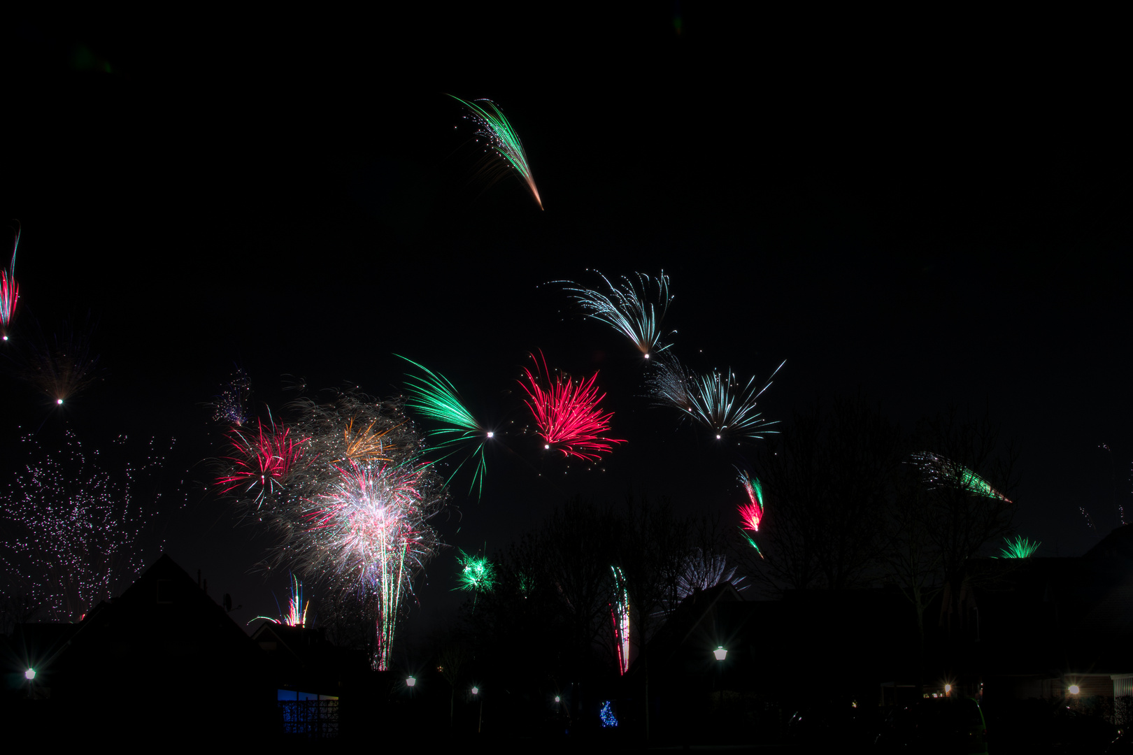 Feuerwerk über Ostbevern I