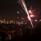 Feuerwerk über Pirna