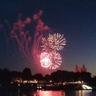 Feuerwerk über Speyer - Brezelfest 12.Juli 2022