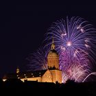 Feuerwerk über St. Annen