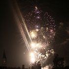 Feuerwerk über Straubing