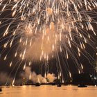 Feuerwerk über Travemünde Hauptstrand