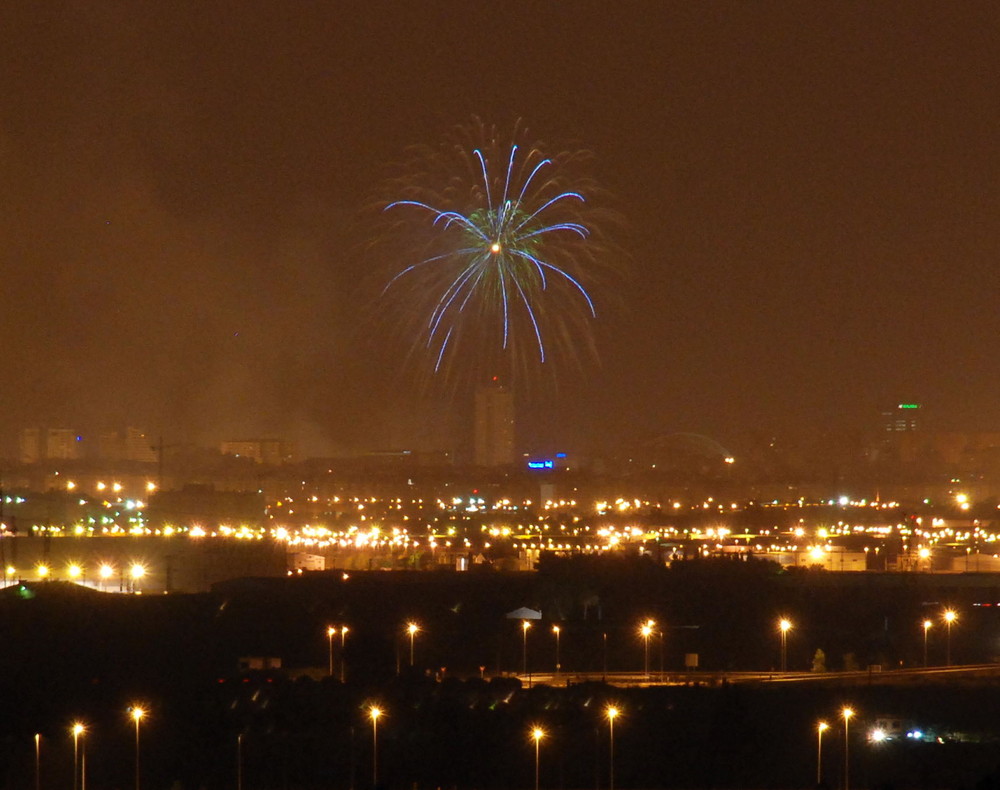 Feuerwerk über Valencia